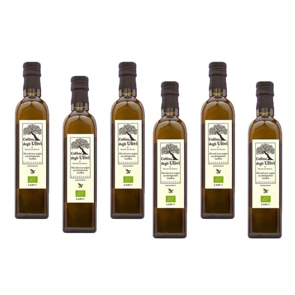 Bio Olivenöl Extra Vergine 6er Pack 0,5L