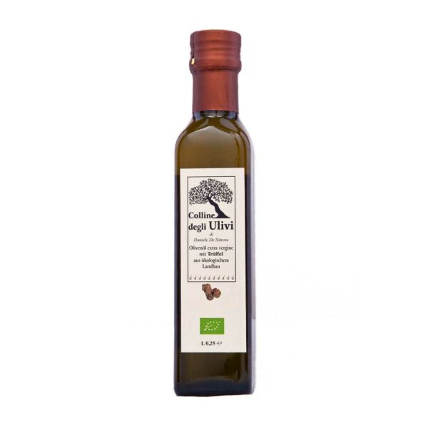 BIO Olivenoel extra vergine mit schwarzer Trüffel 0,25L